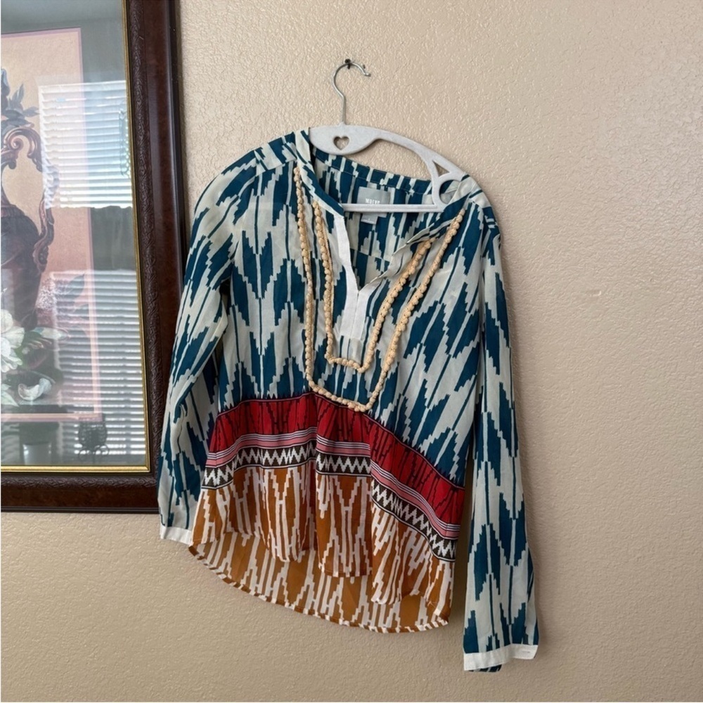 Anthropologie Maeve Rohana Top - Picture 2 of 5